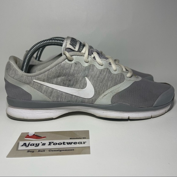 Nike Women’s In-Season TR4 Gray Lace Up Running Gym Athletic Shoes Size: 8.5 - Picture 1 of 11